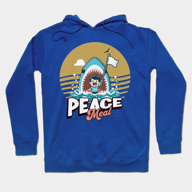 Peace Meal Hoodie by Blended Designs